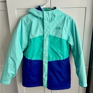 Girls Northface Double Layer Jacket (XL/18)